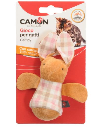 Camon Swung Mouse with Catnip - котешка играчка 12 см