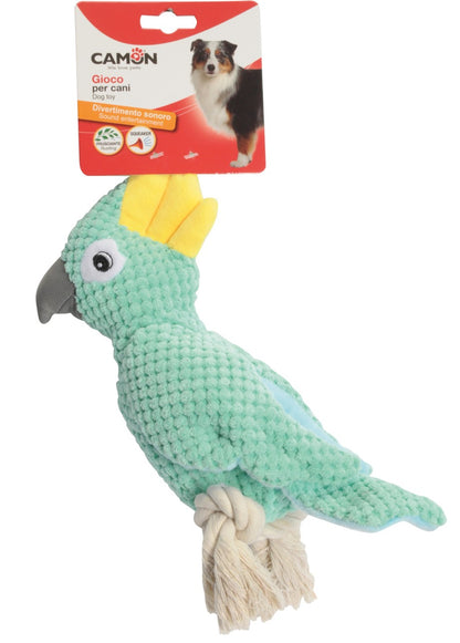 Camon Parrot With Sqeaker - плюшена играчка за куче 24 см