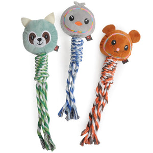 Camon Rope Animals With Sqeaker - играчка за куче 30 см