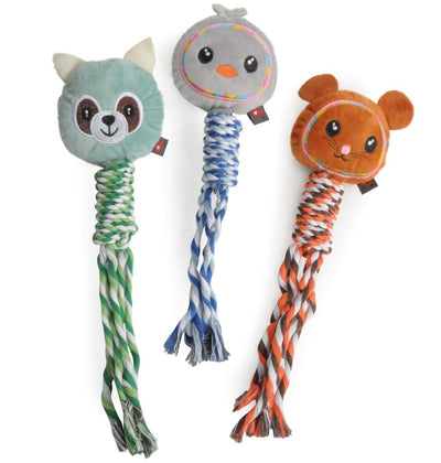 Camon Rope Animals With Sqeaker - играчка за куче 30 см