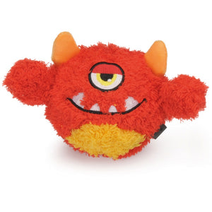 Camon Dog Toy Monster - плюшена играчка за куче 12 см, червен