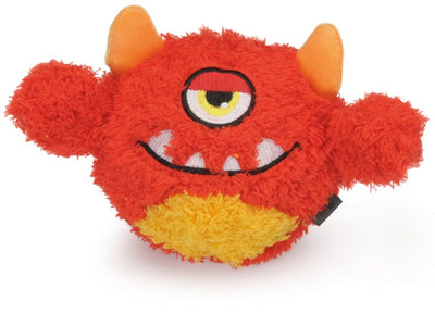 Camon Dog Toy Monster - плюшена играчка за куче 12 см, червен