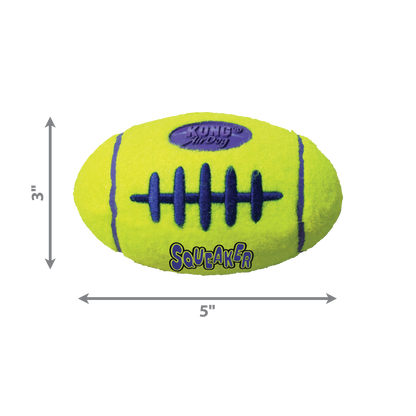 KONG AirDog Squeaker Football - играчка с пищялка за кучета