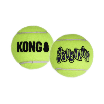 KONG SqueakAir Balls L - тенис топки с пищялка за кучета 2 бр