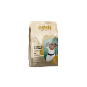 Remi Premium Dog Small Breed Chicken and Turkey - суха храна за кучета от малки породи с пилешко и пуешко месо 3 кг