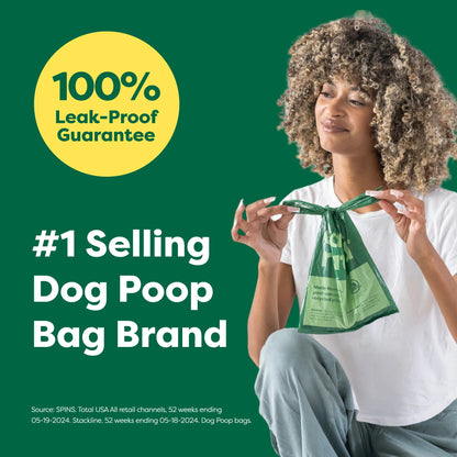 Earth Rated Handle Bags - 120 броя пликове тип потник от рециклирана пластмаса