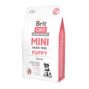 Brit Care Mini Grain Free Puppy - суха храна с агнешко месо за кучета малки породи до 10 месеца