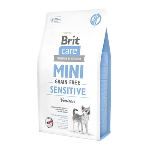 Brit Care Mini Sensitive Grain Free - Dry food with venison for small breed dogs with sensitive digestion
