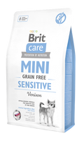 Brit Care Mini Sensitive Grain Free - суха храна  с еленско месо за кучета от малки породи с чувствителен стомах