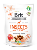 Brit Care Dog Crunchy Cracker Insects with Turkey and Apples - крекери с пуешко, насекоми и ябълки 200 гр