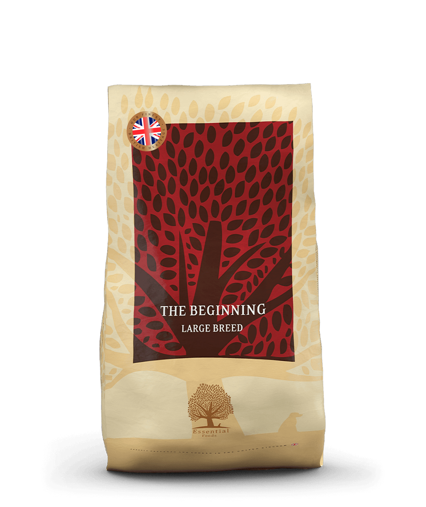 Essential The Beginning Large Breed - специализирана храна за кученца от големи и гигантски породи /над 15 кг/ и възраст от 1 до 18 месеца