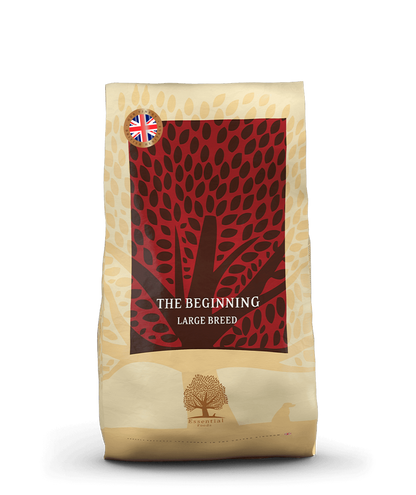 Essential The Beginning Large Breed - специализирана храна за кученца от големи и гигантски породи /над 15 кг/ и възраст от 1 до 18 месеца