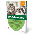Advantage - за котки над 4 кг. / кутия с четири броя пипети /