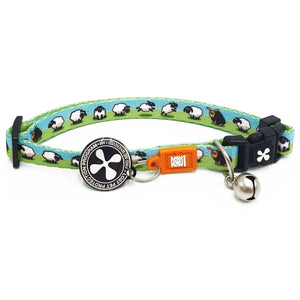 Max Molly Black Sheep Smart ID - нашийник с чип за сигурност 22 - 35 см