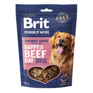 Brit Premium by Nature Dog Snacks Beef with Apples - лакомство за кучета с говеждо и ябълки 180 гр
