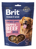Brit Premium by Nature Dog Snacks Beef with Apples - лакомство за кучета с говеждо и ябълки 180 гр