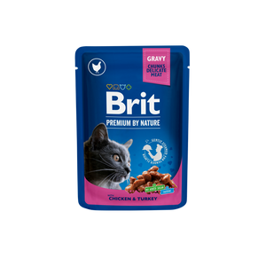 Brit Chicken and Turkey - с пилешко и пуешко месо 100 гр
