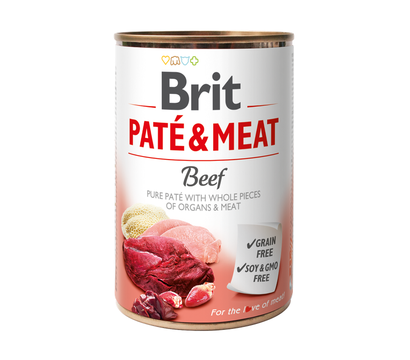 Brit Pate and Meat Beef - пастет за кучета с говеждо месо