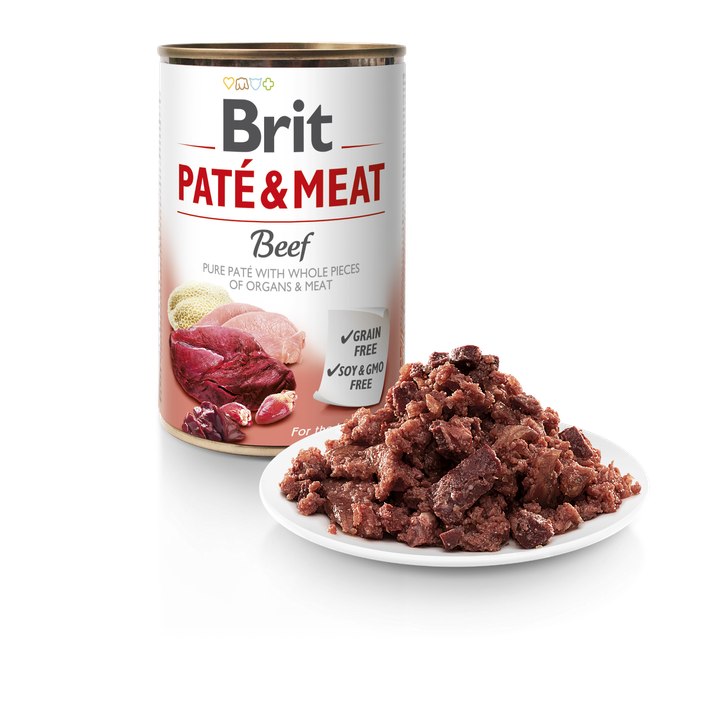 Brit Pate and Meat Beef - пастет за кучета с говеждо месо