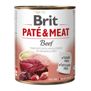 Brit Pate and Meat Beef - пастет за кучета с говеждо месо