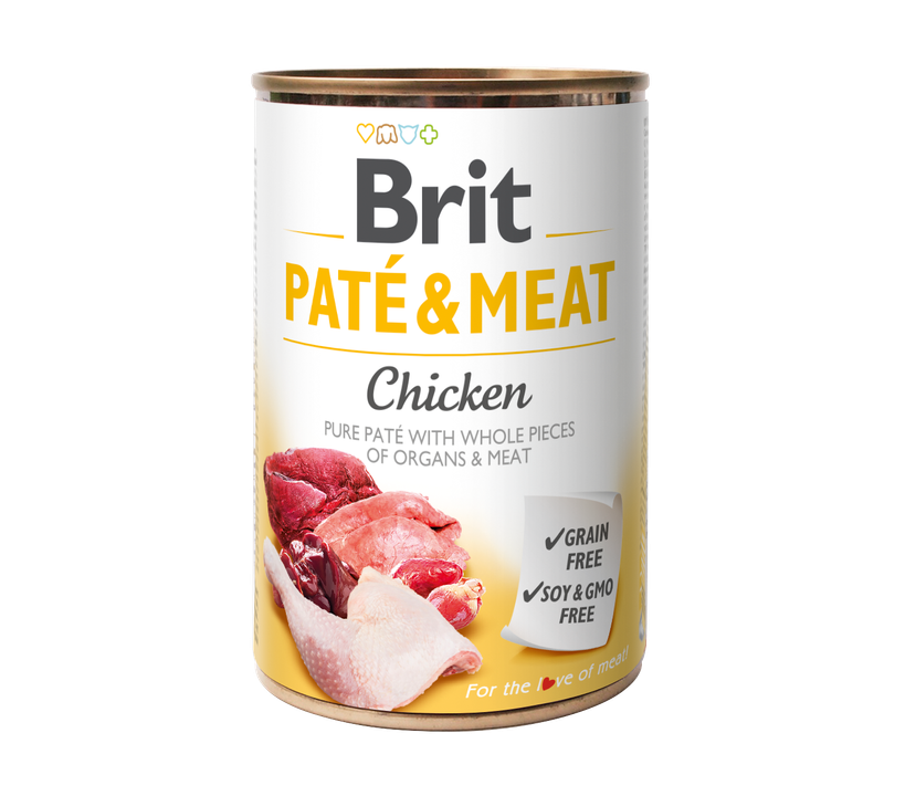 Brit Pate and Meat Chicken - пастет за кучета с пилешко месо