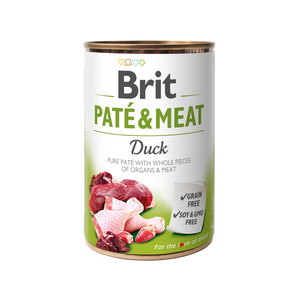 Brit Pate and Meat Duck - пастет за кучета с патешко месо