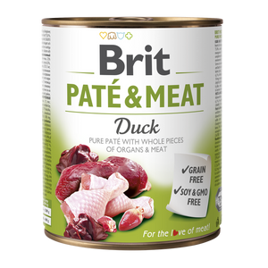 Brit Pate and Meat Duck - пастет за кучета с патешко месо
