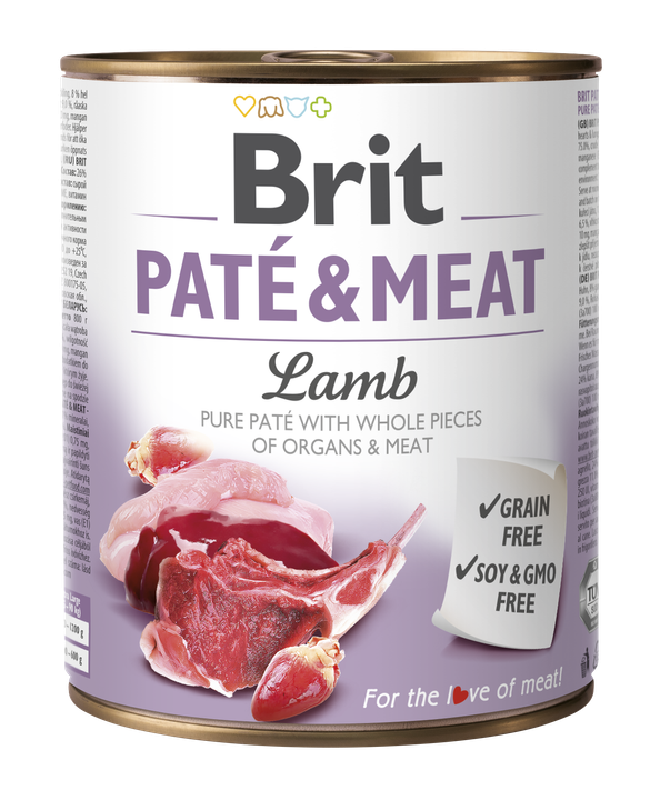 Brit Pate and Meat Lamb - пастет за кучета с агнешко месо
