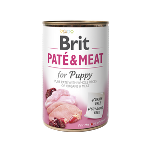 Brit Pate and Meat Puppy - пастет за кученца с пилешко и пуешко месо