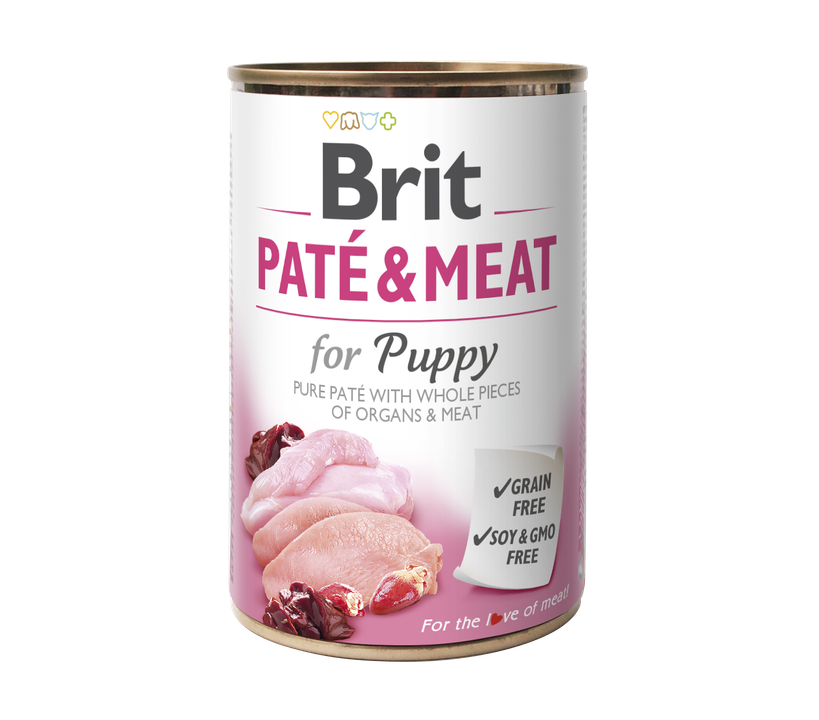 Brit Pate and Meat Puppy - пастет за кученца с пилешко и пуешко месо
