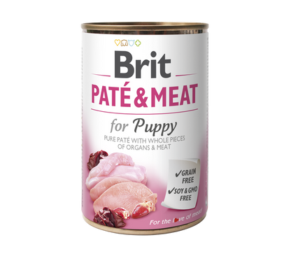 Brit Pate and Meat Puppy - пастет за кученца с пилешко и пуешко месо