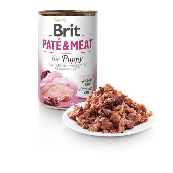 Brit Pate and Meat Puppy - пастет за кученца с пилешко и пуешко месо