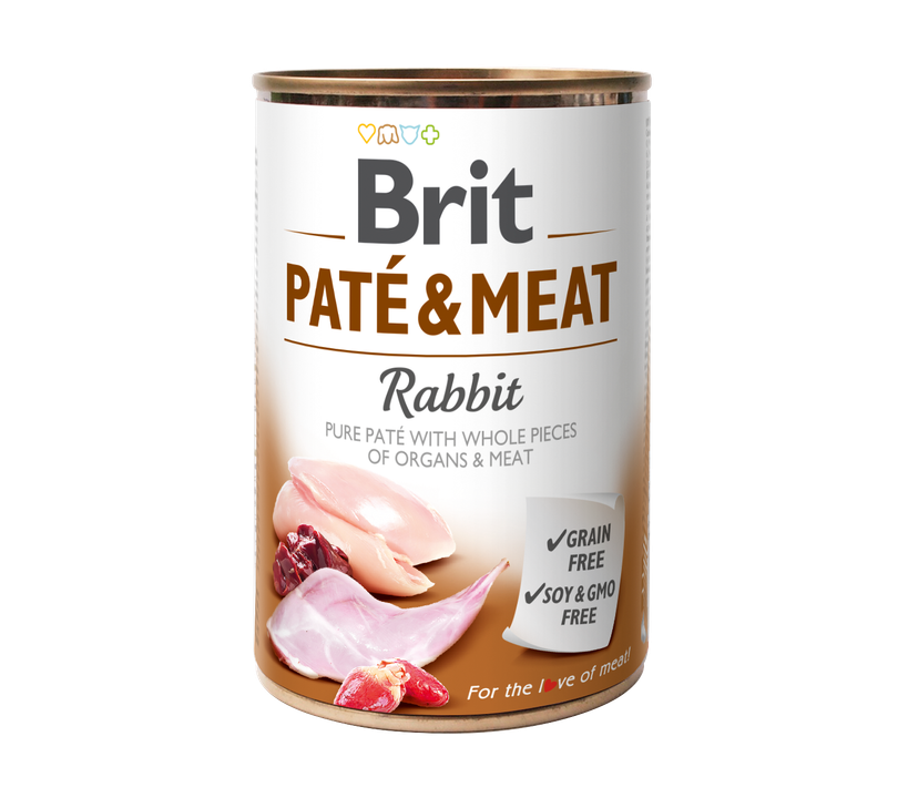 Brit Pate and Meat Rabbit - пастет за кучета със заешко месо