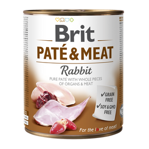 Brit Pate and Meat Rabbit - пастет за кучета със заешко месо