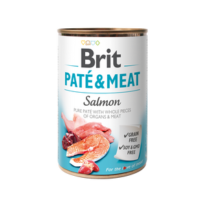 Brit Pate and Meat Salmon - пастет за кучета със сьомга