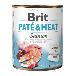 Brit Pate and Meat Salmon - пастет за кучета със сьомга