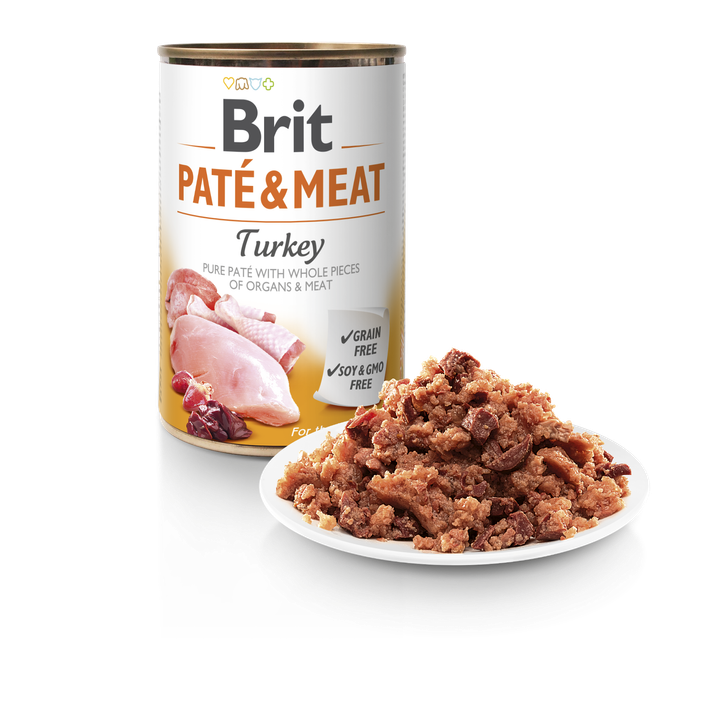 Brit Pate and Meat Turkey - пастет за кучета с пуешко месо