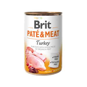 Brit Pate and Meat Turkey - пастет за кучета с пуешко месо