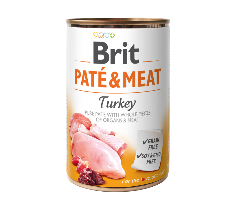 Brit Pate and Meat Turkey - пастет за кучета с пуешко месо