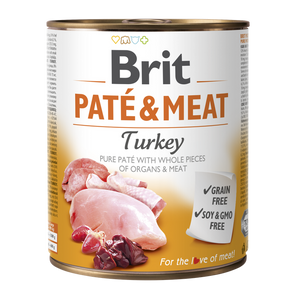 Brit Pate and Meat Turkey - пастет за кучета с пуешко месо