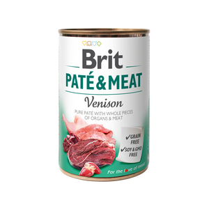 Brit Pate and Meat Venison - пастет за кучета с еленско месо