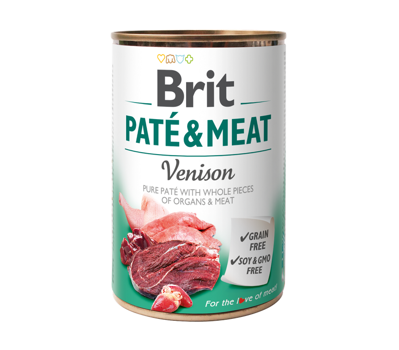 Brit Pate and Meat Venison - пастет за кучета с еленско месо