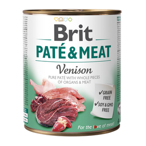 Brit Pate and Meat Venison - пастет за кучета с еленско месо
