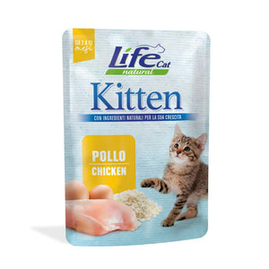 Life Cat Natural Kitten Chicken - за котки от 1 до 12-месечна възраст, 70 грама