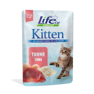 Life Cat Natural Kitten Tuna - за котки от 1 до 12-месечна възраст, риба тон 70 грама
