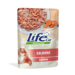 Life Cat Natural Salmon - с филе от сьомга 70 грама