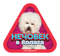 Стикер за кола - Бишон фризе