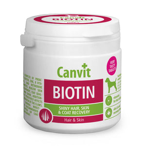 Canvit Biotin for dogs - таблетки с биотин за малки кучета 100 гр