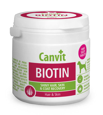 Canvit Biotin for dogs - таблетки с биотин за малки кучета 100 гр