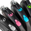 Flexi Black Design XS - автоматичен повод въже, 3 метра, за кучета до 8 кг